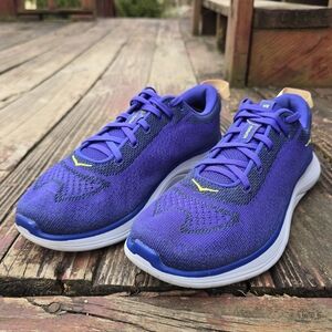 Hoka One One, Womens, Hupana Flow, Clematis Blue, Purple, Sz 9.5